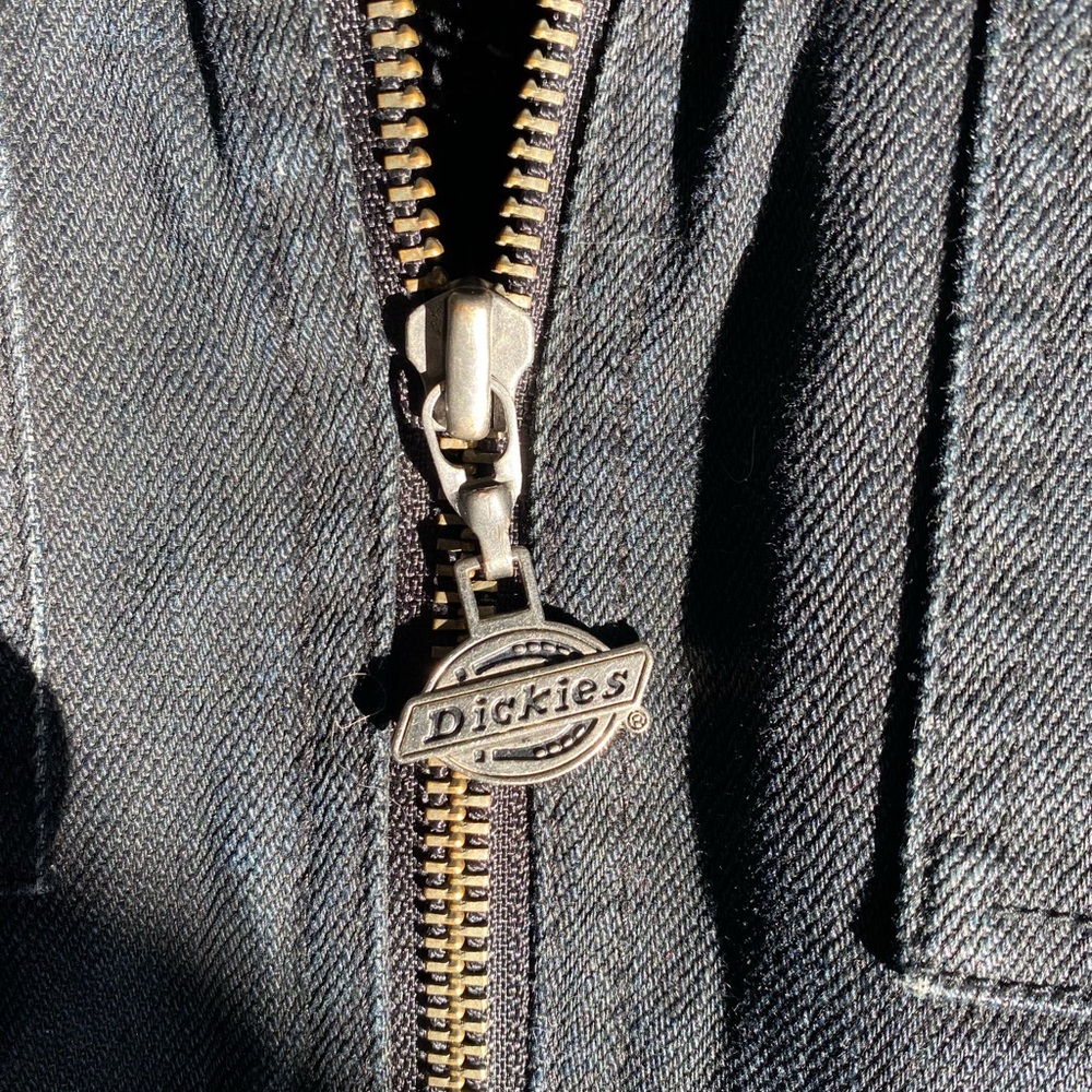 Dickies Black Hooded Denim Jacket - Picture 4 of 10